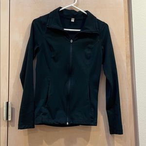 Black athletic jacket by UnderArmour